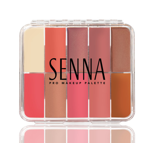 Slipcover® Cream to Powder CHEEKY BLUSH Palette MATTE & GLOW 2 (Warm)